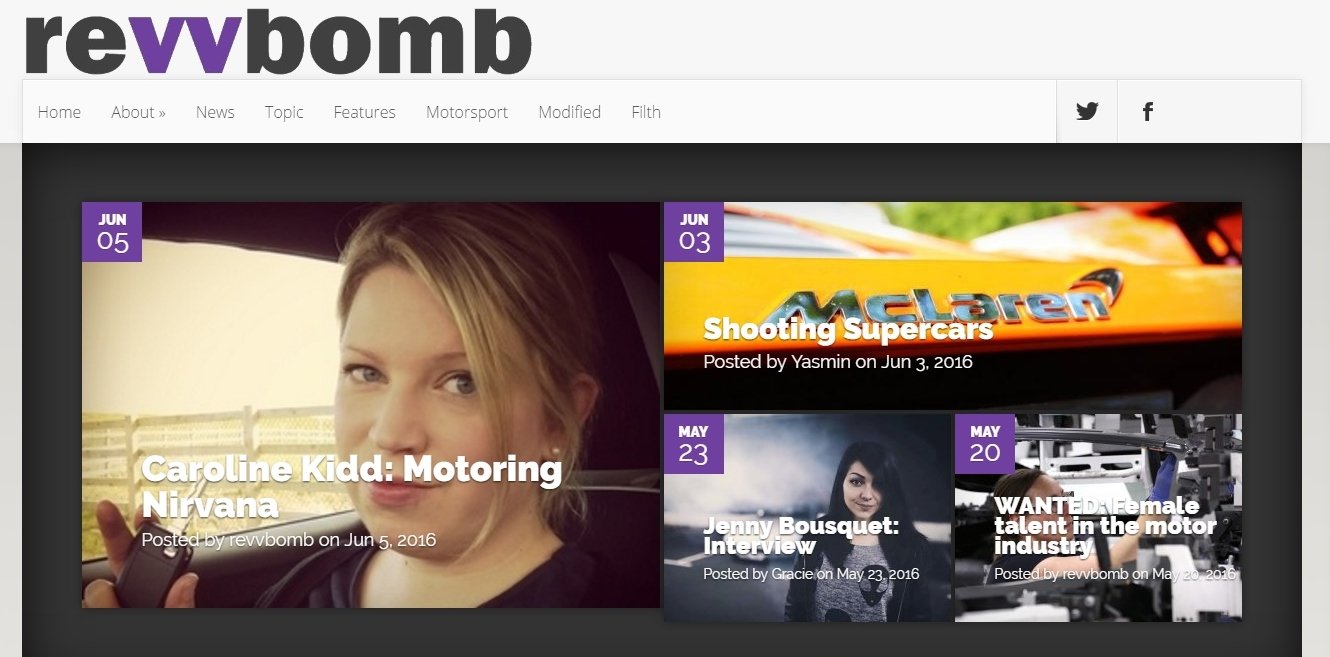 Caroline Kidd Interview Revvbomb