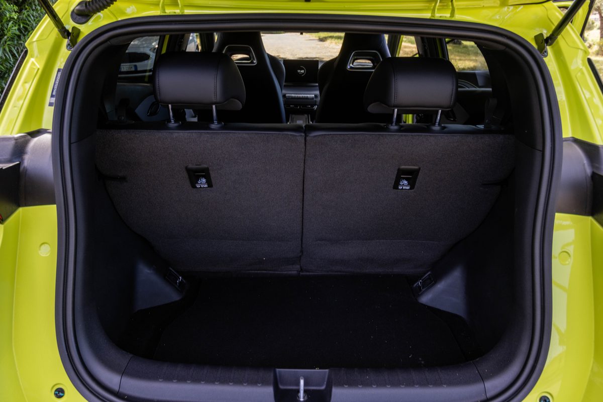 Boot space in the Dolphin Surf