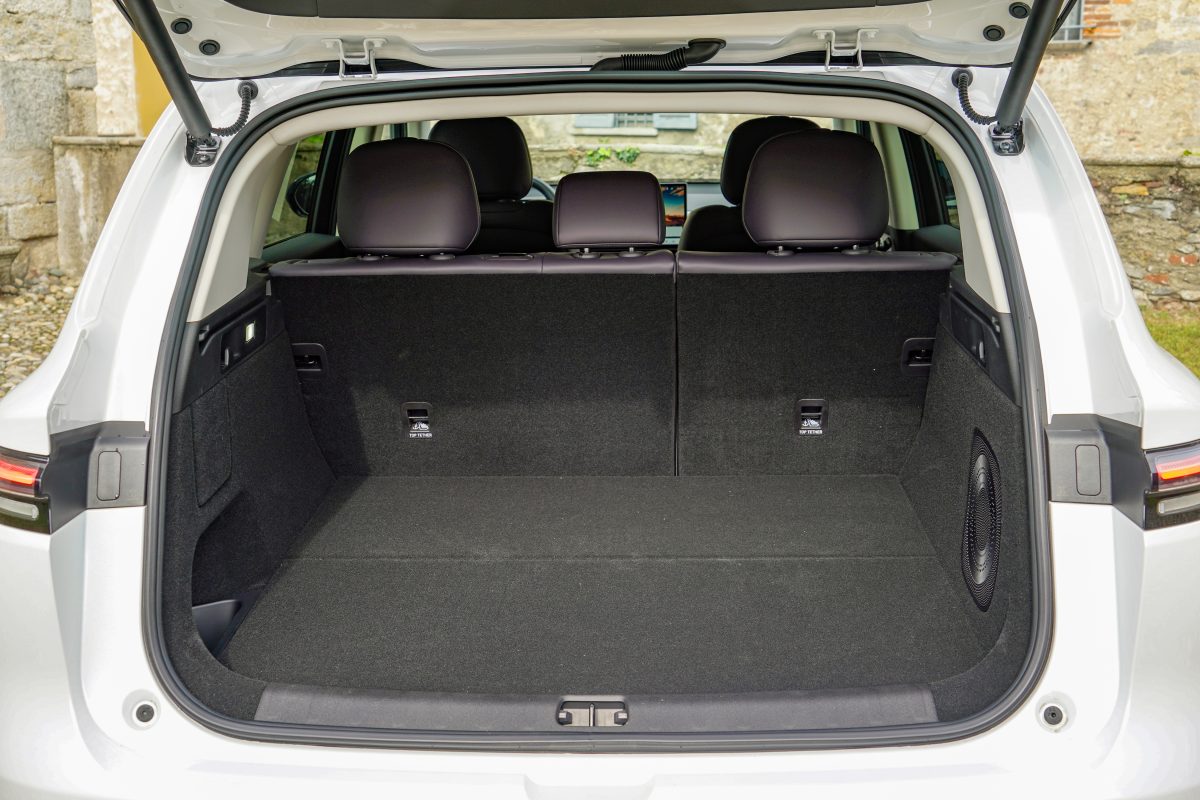 Boot space in the Leapmotor C10