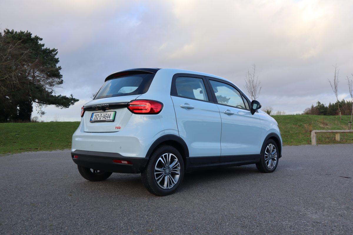 The Leapmotor T03 has a range up to 263km and is designed as a small electric city car