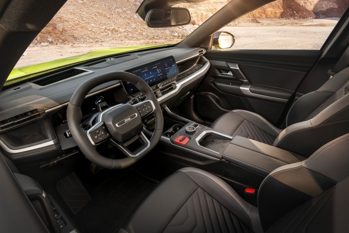 The interior of the 2026 Jeep Compass