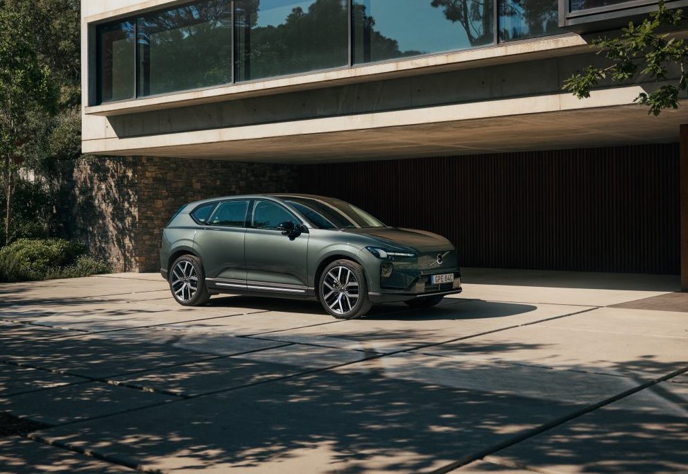 The Volvo EX60 is a stylish premium electric SUV